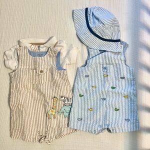 Little Me Seersucker Bundle